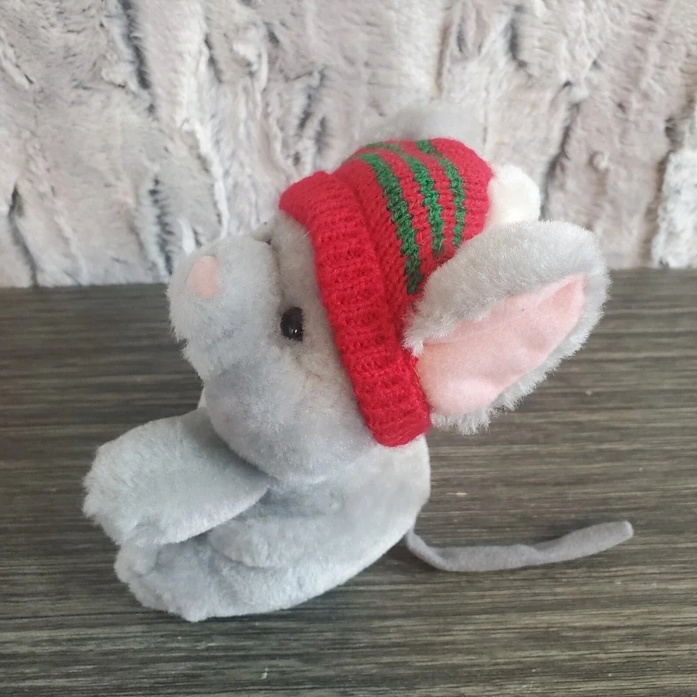 Vintage Russ Christmas Mouse Tiny 5